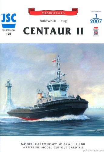 JSC-105 - CENTAUR II holownik - 1/100