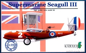 SUPERMARINE 'SEAGULL III' amfibia - 1/72