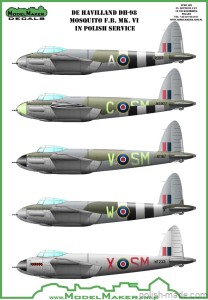 D72099A MOSQUITO FB.VI in 305 Polish Sqr.