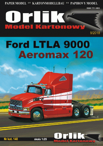 Ford LTLA 9000 'Aeromax 120' - 140 - 1/25