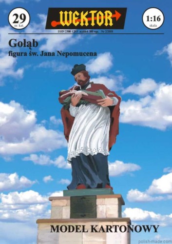 GOŁĄB figura św. Jana Nepomucena - nr.29 - 1/16