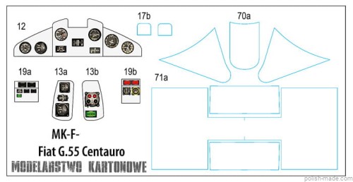 MK-A-F-006 - G.55 Centauro  folia - 1/33