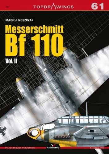TOPDRAWINGS 61 - Messerschmitt Bf 110 vol.II