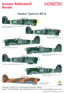 32063' Hawker Typhoon Mk.Ib - 43' 