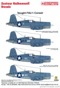 32064 Vought F4U-1 Corsair - 1943