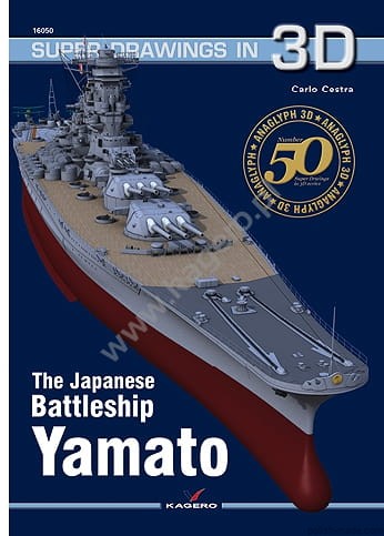 16050-3D - YAMATO '45' pancernik