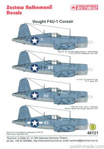48121  Vought F4U-1 Corsair - US NAVY 1943