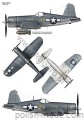 TOPDRAWINGS 53 - Chance Vought XF4U 1, F4U 1/1A/2 CORSAIR