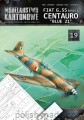 MK-1019 - Fiat G.55 ser.1 'blue 21' + wręgi i folia - 1/33 