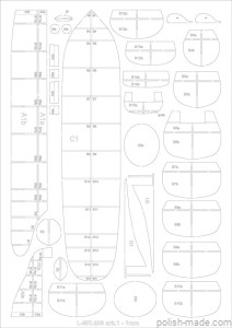 MK-L-209 - KOTETSU 1869 wręgi - 1/200