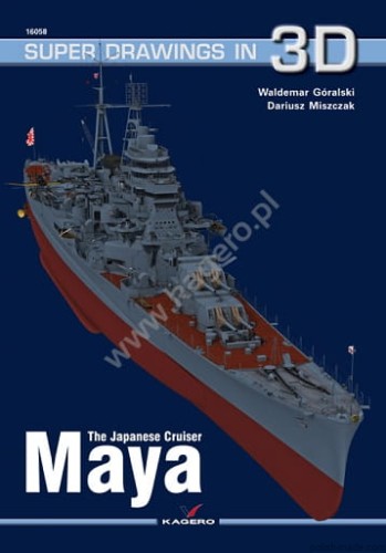 16058-3D - MAYA '44' krążownik
