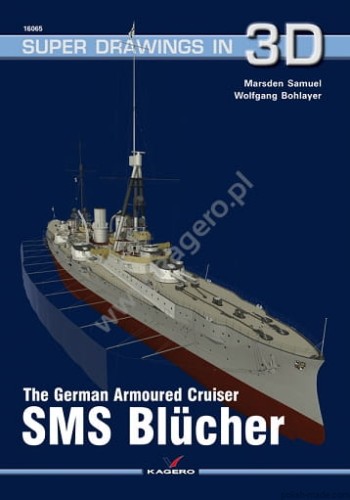 16065-3D - SMS BLUCHER krążownik liniowy
