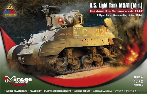 M5A1 mid. 'Normandia 44' - 726086 - 1/72