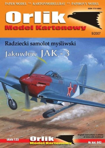 Jakowlew JAK-3 - 042 -1/33