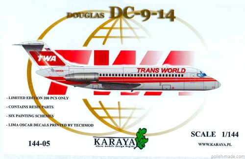 DOUGLAS DC-9-14 - 1/144