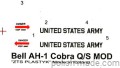 BELL AH-1 Q/S MOD. 'COBRA' - 1/72 model plastikowy