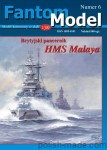 FM-06 HMS MALAYA 43' pancernik - 1/300