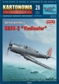 KK28 SB2U-2 'VINDICATOR' - 1/33 model kartonowy