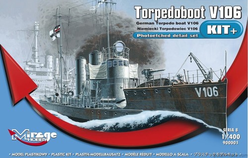 V106 torpedowiec + bl.foto - 1/400