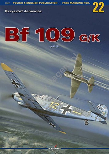 Monografie 22 - Messerschmitt Bf 109 G/K vol.II sama książka