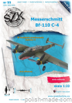 Messerschmitt Bf-110 C-4 - 055 - 1/33