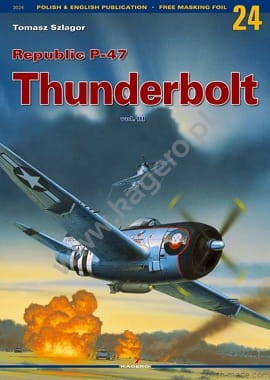 Monografie 24 - Republic P-47 THUNDERBOLT vol.3 sama książka