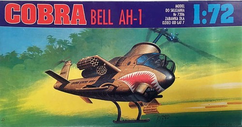 śmigłowiec szturm. BELL AH-1 'COBRA' - 1/72