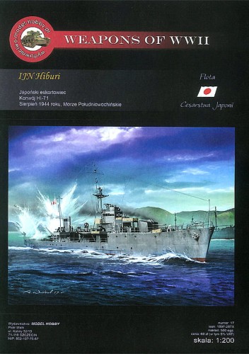 IJN Hiburi - 17 - 1/200