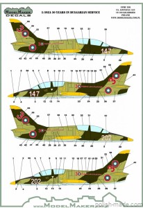 D72109 L-39ZA 30 Years in Bulgarian service