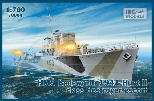 HMS 'BADSWORTH 1941' typ.HUNT II - 1/700