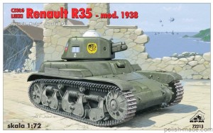 RENAULT R35 mod.1938 cz.lekki - 72213 - 1/72