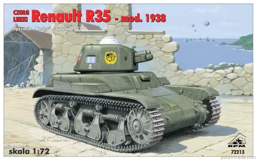 RENAULT R35 mod.1938 cz.lekki - 72213 - 1/72