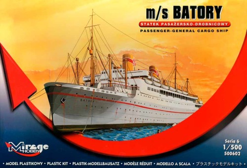 m/s BATORY statek pasaż.-drobn.  - 1/500