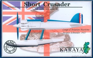 wodnosamolot rekordowy SHORT CRUSADER - 1/72