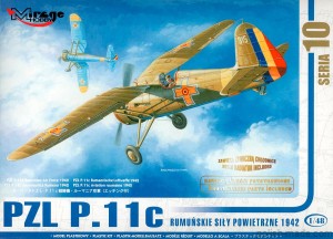 PZL P.11c Rumuńskie Siły Pow. 1942 - 1/48