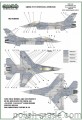 D48125 Greek F-16’s stencils and insignias
