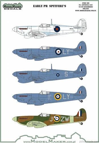 D72132 Early PR Spitfires