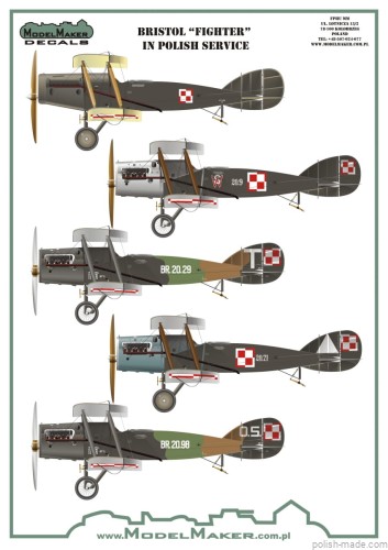 MD32094 BRISTOL FIGHTER F.2B in Pl service