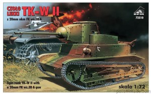 TK-W II z 20mm FK wz.38 - 72510 - 1/72