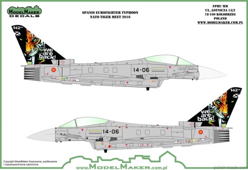 D72113 SpanishTyphoons - NATO Tiger Meet 2016
