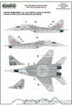 D72106 MIG-29 HEROES OF KOSCIUSZKO - NEW CAMOUFLAGE PART 2