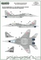 D72106 MIG-29 HEROES OF KOSCIUSZKO - NEW CAMOUFLAGE PART 2
