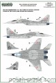 D72106 MIG-29 HEROES OF KOSCIUSZKO - NEW CAMOUFLAGE PART 2