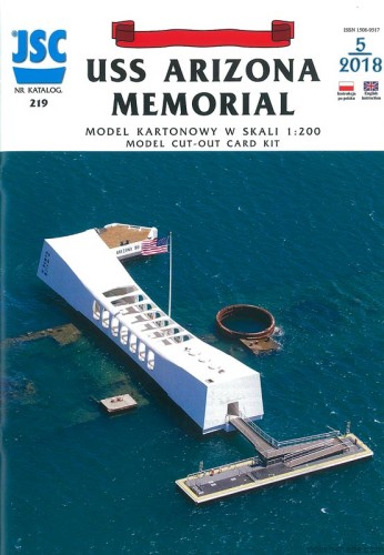 JSC-219 - USS ARIZONA MEMORIAL - 1/200