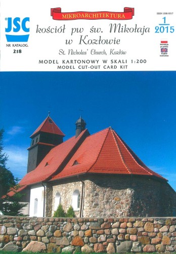 JSC-218 - Kościół pw św. Mikołaja w Kozłowie - 1/200