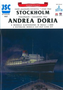 JSC-412' - STOCKHOLM / ANDREA DORIA - 1/400