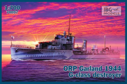 ORP 'GARLAND' 1944 niszczyciel t. G - 1/700