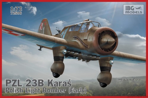 PZL 23B KARAŚ bombowy w.wczesna - 1/72