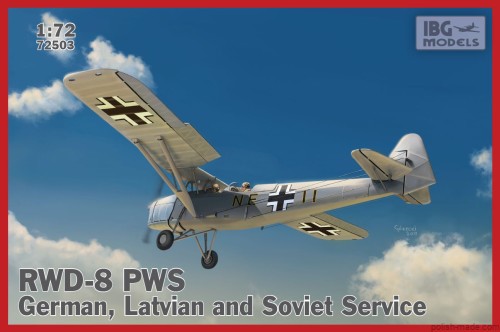RWD-8 pws - German, Latvian, Soviet Service - 1/72