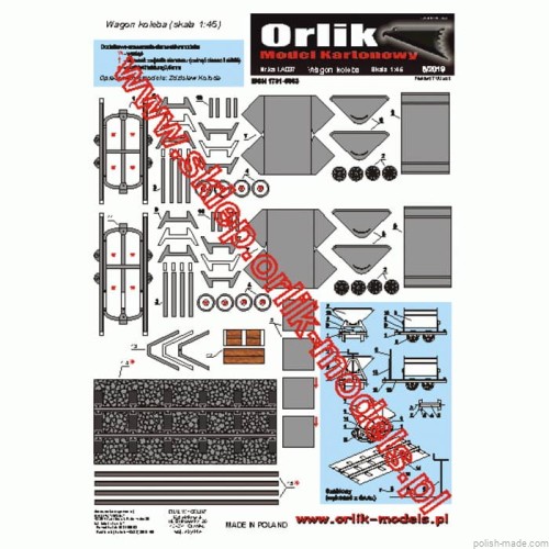  Wagon koleba - A037 - 1/45